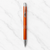 BallPen Bazaar Metallic Glossy Orange Body Ball Pen with Silver Clip