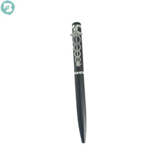 Black Body Ball Pen – Doctor Silver Clip | Twist Mechanism