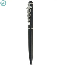 Black Body Ball Pen – Doctor Silver Clip | Twist Mechanism