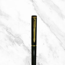 Black Body Ball Pen with Golden Clip – Openable Mechanism | Smooth Writing Blue Ink