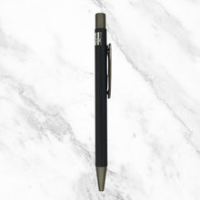 Black Gunmetal Click Ball Pen – Blue Ink | BallPenBazaar
