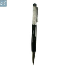 Black Diamond Pen – Elegant and Smooth Writing Experience With Mini VT Refill Blue Ink.