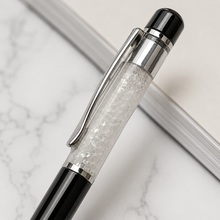 Black Diamond Pen – Elegant Design | Smooth Writing with Mini VT Refill Blue Ink