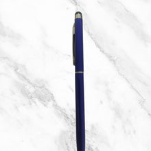 Blue Color Body Mobile Touch Pen – Twist Mechanism | Cross Type Blue Ink
