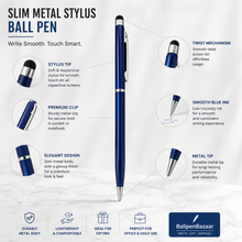 Blue Mobile Touch Pen – Twist Mechanism | Cross Refill