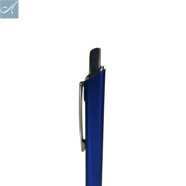 Blue & Silver Click Pen – Jotter Refill | Black Ink | BallPenBazaar