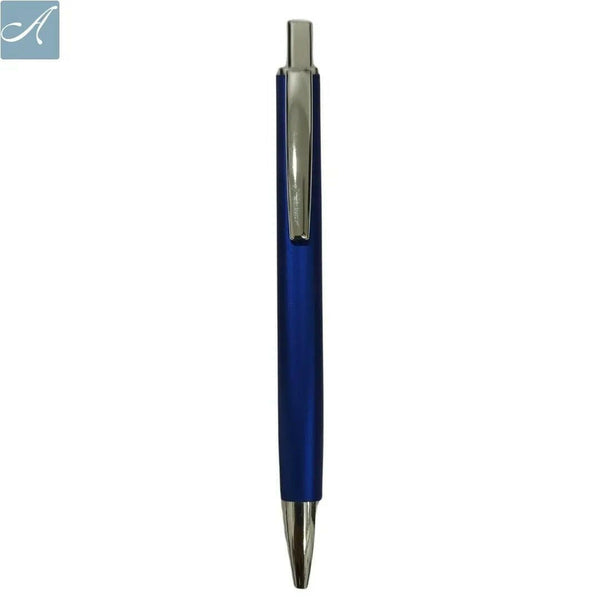 Blue & Silver Click Pen – Jotter Refill | Black Ink | BallPenBazaar