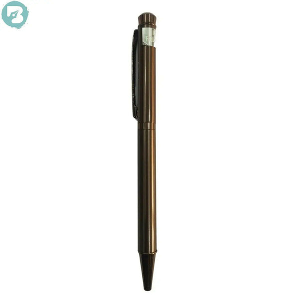 The Brown Twist Pen – Premium Black Ink for Smooth, Stylish Writing.