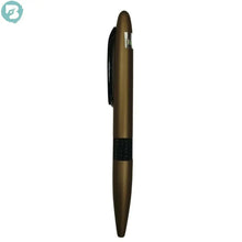 The Brown and Black Twist Pen – Elegant Design & Effortless Flow (Black Ink).
