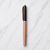 Ballpen Bazaar Metallic Glossy Rose Gold Ball Pen with Black Cap & Rose Gold Clip | Openable Mechanism | Blue Ink | 1 Pen + 1 Free Refill