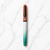 Ballpen Bazaar Matt White & Green Dual Colour Ball Pen with Orange Magnetic Cap & Black Clip | Openable Mechanism | Tiranga Shade Independence Day Special | Black Ink | 1 Pen + 1 Extra Refill