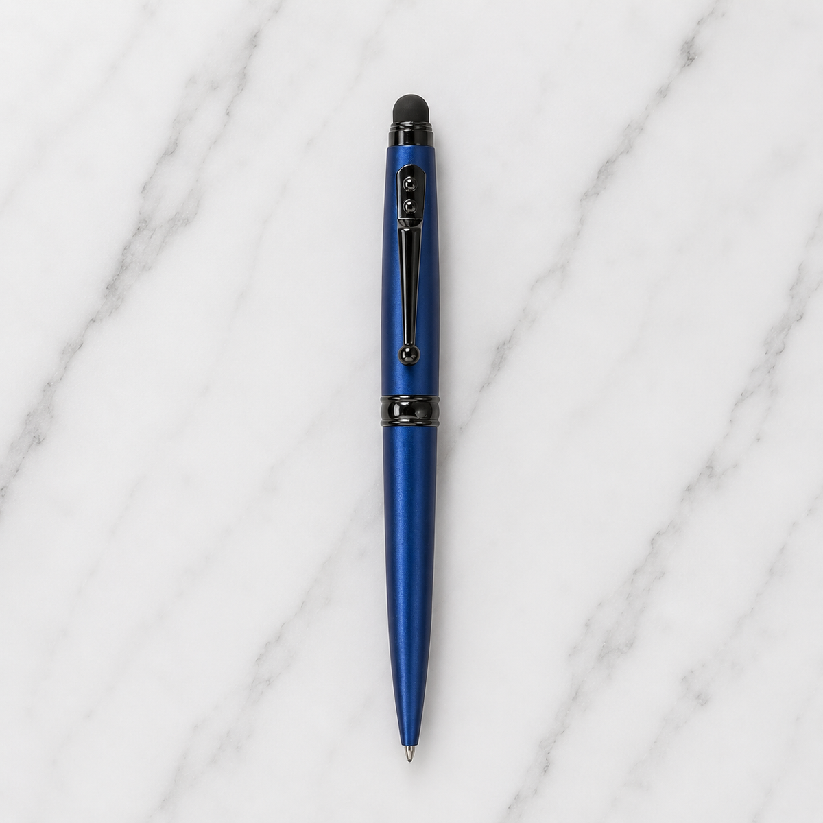 Set of 5 Premium Metal Twist Ball Pens – Gold, Copper & Stylus product view 2