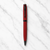 Ballpen Bazaar Matt Red Body Ball Pen with Glossy Black Clip | Twist Mechanism | Blue Ink | Free 1 Refill | Premium Metal Pen | 1 Pc