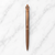 Ballpen Bazaar Matt Brown Ball Pen with Glossy Brown Clip & Brown Crown Top | Twist Mechanism | Smooth Blue Ink Writing Pen | Premium Executive Gift Pen | 1 Piece