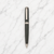 Ballpen Bazaar Matt Black Twist Ball Pen with Gunmetal Clip | Premium Blue Ink Metal Ball Pen | Smooth Writing Executive Pen | 1 Piece