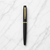 Matte Black Ball Pen with Glossy Gold Clip | Openable Mechanism