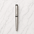Ballpen Bazaar Metallic Glossy Gunmetal Colour Body With Gunmetal Colour Cap Openable Mechanism Roller Ball Pen Blue Ink | 1 Pen + 1 Refill Free