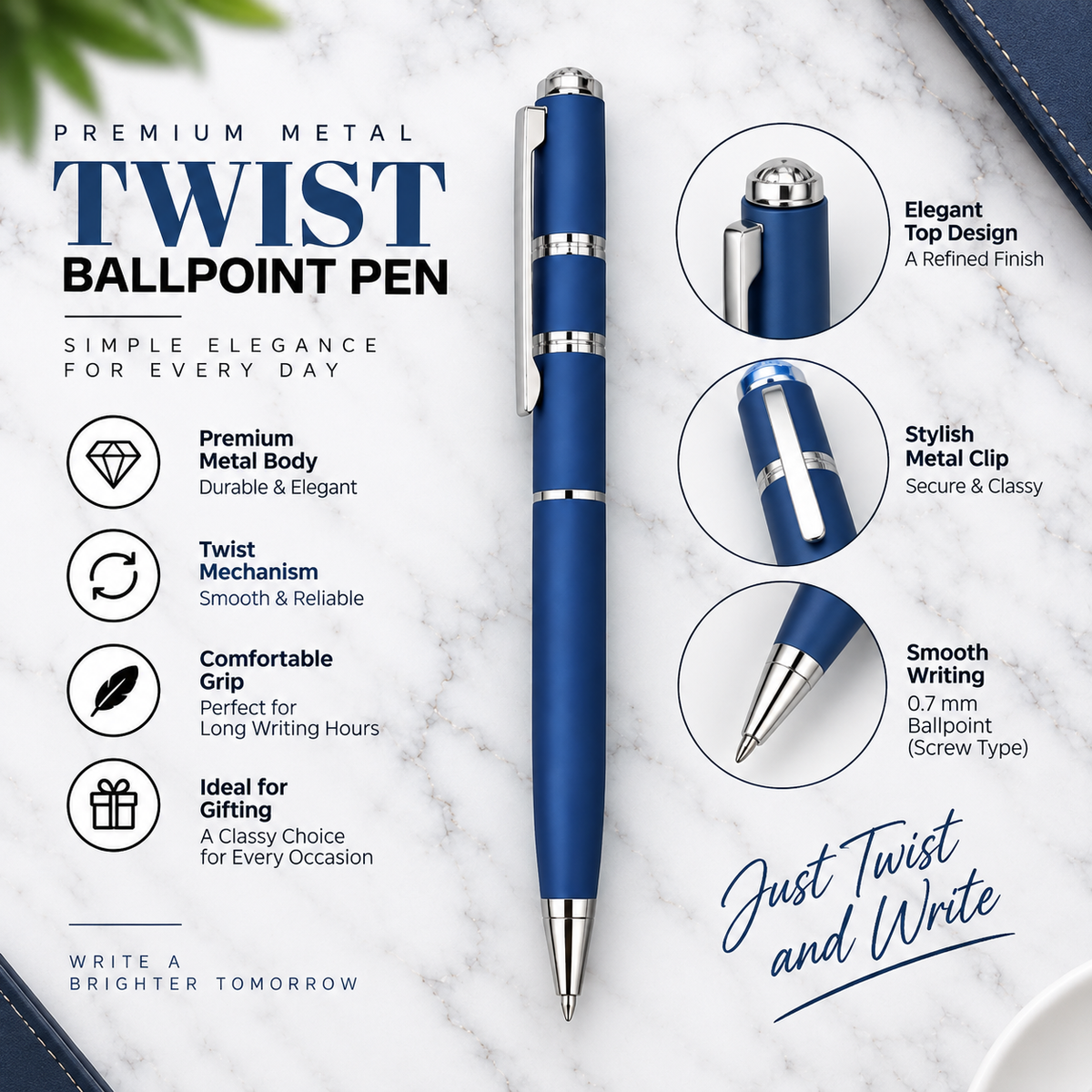Premium metal ball pen product image
