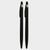 Combo of 2 Black Stylus Twist Ball Pens – Glossy Finish | Twist Mechanism