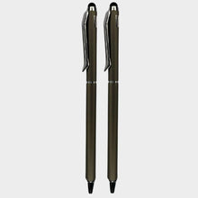 Grey Stylus Twist Ball Pen Combo – 2 Pens | BallPenBazaar