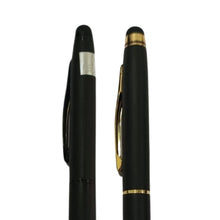 Matte Black Stylus Twist Ball Pen Combo – 2 Pens | BallPenBazaar