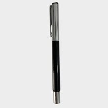 Blue & Black Ball Pen Combo – Silver Cap | 0.6mm Ink
