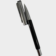 Blue & Black Ball Pen Combo – Silver Cap | 0.6mm Ink