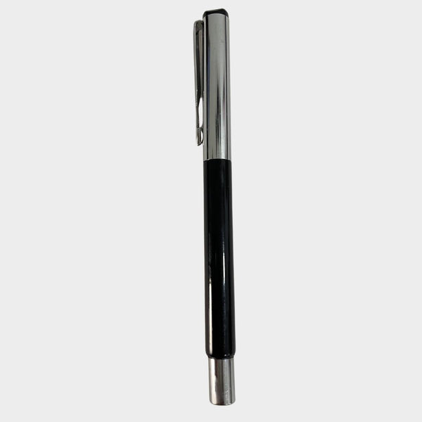 Glossy Black Ball Pen Combo – Silver Cap | Blue Ink