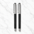 Combo of 2 Openable Cap Ball Pens – Glossy Black Finish | Silver Cap