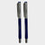 Combo of 2 Openable Cap Ball Pens – Glossy Blue Finish | Silver Cap