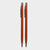 Combo of 2 Orange Stylus Twist Ball Pens – Glossy Finish | 0.6mm Blue Ink