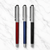 Combo of 3 Openable Cap Ball Pens – Red, Blue & Black | Silver Cap