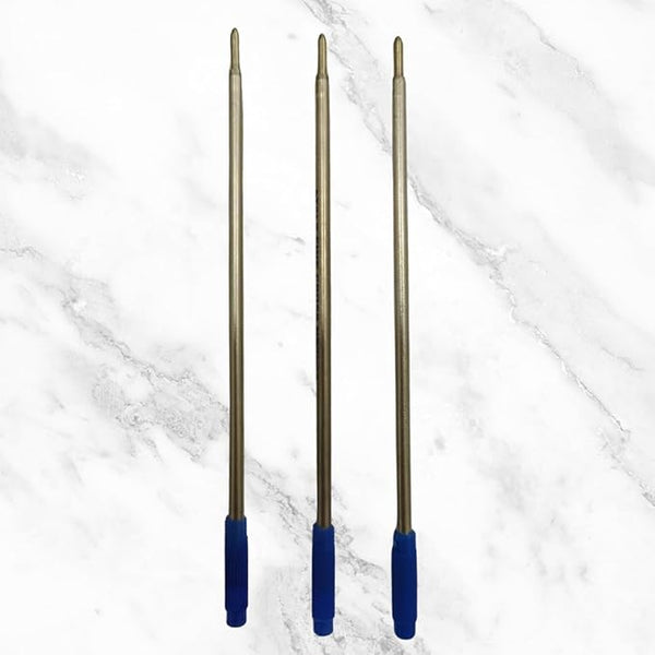 Cross Compatible Refills Bold Point – Blue Ink (Set of 3) | Premium Smooth Writing Refills