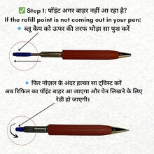 Cross Compatible Refills Bold Point – Blue Ink (Set of 3) | Premium Smooth Writing Refills