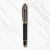 Designer Black Body Ball Pen with Gunmetal Cap & Golden Clip – Openable...