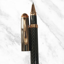 Designer Black Body Ball Pen with Gunmetal Cap & Golden Clip – Openable Mechanism | Black Ink