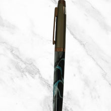 Designer Blue Ball Pen with Gunmetal Cap – Openable Mechanism | Smooth Writing Blue Ink