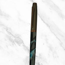 Designer Blue Ball Pen with Gunmetal Cap – Openable Mechanism | Smooth Writing Blue Ink