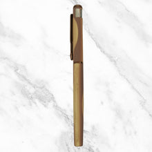 Designer Wooden Ball Pen – Brown Clip Blue Ink | BallPenBazaar
