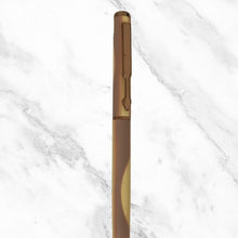 Designer Wooden Ball Pen – Brown Clip Blue Ink | BallPenBazaar