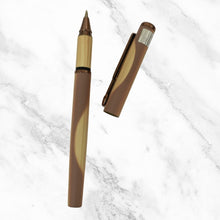 Designer Wooden Color Ball Pen with Brown Clip – Openable Mechanism | Smooth Writing Blue Ink