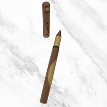 Designer Wooden Color Ball Pen with Brown Clip – Openable Mechanism | Smooth Writing Blue Ink