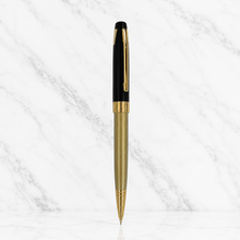 Elegant Black and Gold Twist Pen – Timeless Design | Smooth Black Ink Flow