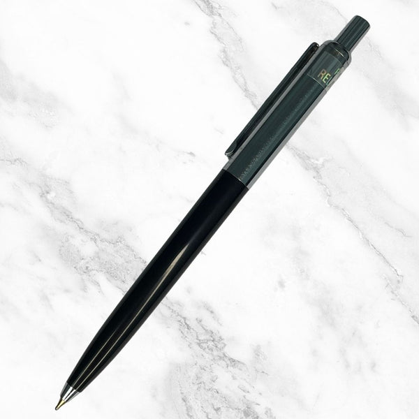 Elegant Silver and Black Ball Pen – Click Mechanism | Blue Ink | BallPenBazaar
