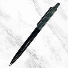 Elegant Silver and Black Ball Pen – Click Mechanism | Blue Ink | BallPenBazaar
