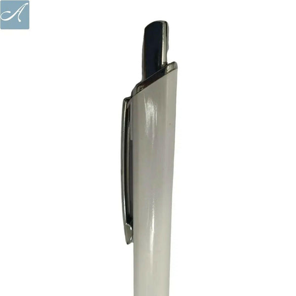 Elegant White and Silver Ball Pen – Jotter Refill | BallPenBazaar