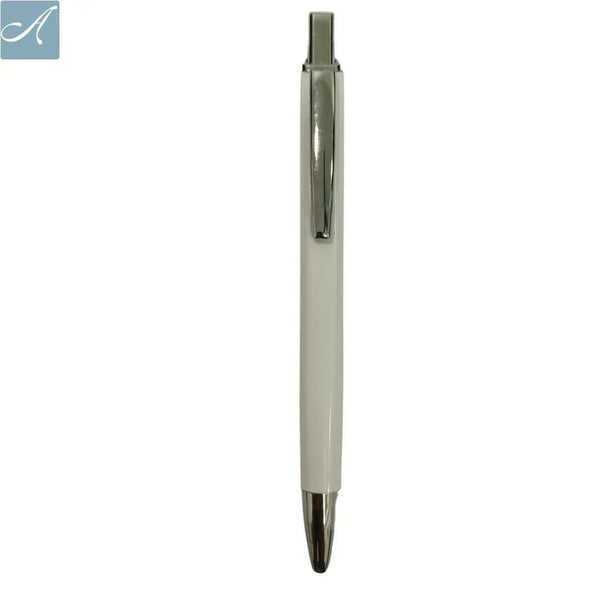 Elegant White and Silver Ball Pen – Jotter Refill | BallPenBazaar
