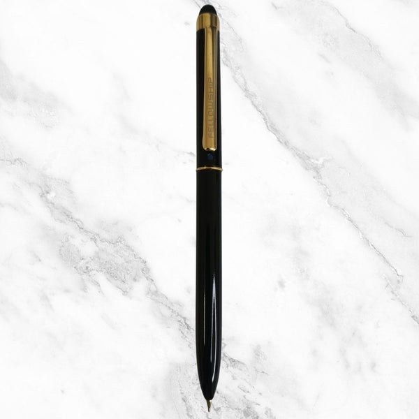 Fellowship 2-in-1 Glossy Black Ball Pen – Dual Ink | BallPenBazaar