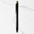 Fellowship 2-in-1 Glossy Black Ball Pen | Dual Ink (Blue & Red) | Gold Clip