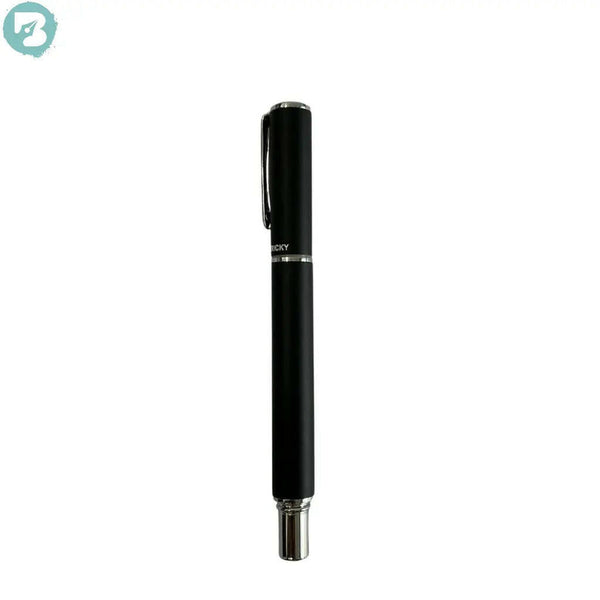 Fellowship Metallic Black Jotter Pen – Blue Ink | BallPenBazaar